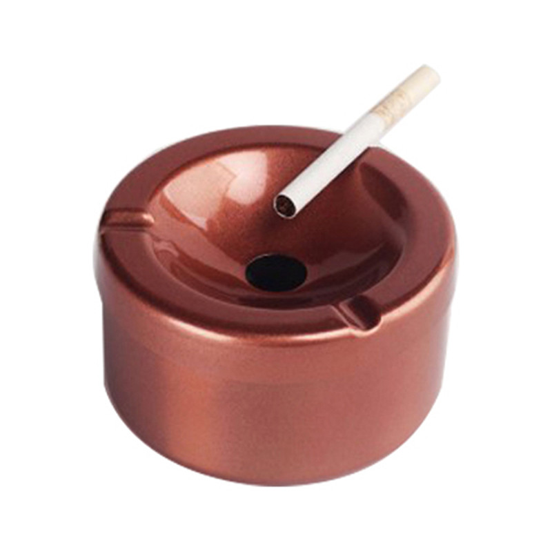 Ветроустойчив пепелник от неръждаема стомана с капак Пепелник за цигари Принадлежности за пушене