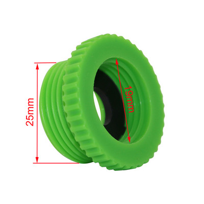 Műanyag 3/4" apa-1/2" anya menetes csatlakozó PVC cső szűkítő illesztésű kerti csaptelep adapter vízpisztoly szerelvény 8 db