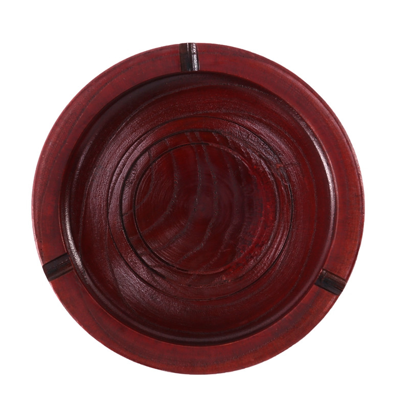 Дървен пепелник Съд за пушене Пепел от цигари Тютюн Външна тераса Аксесоари за цигари Инструменти за пушене Джаджи за домашен декор