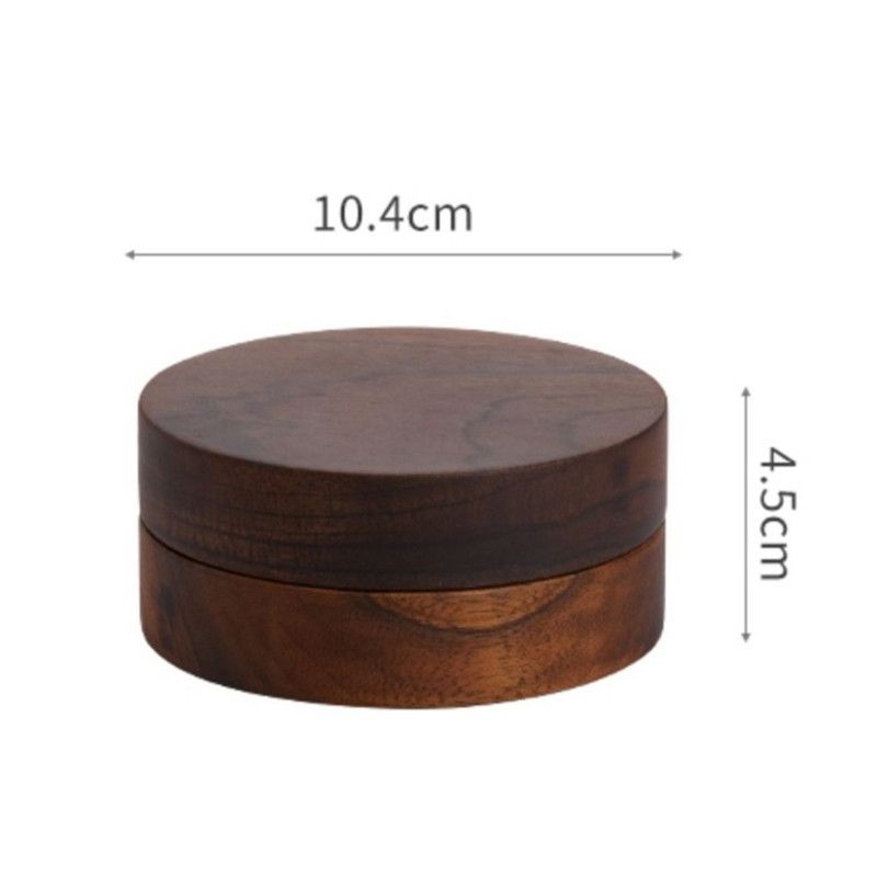 Пепелник от орехово дърво с капак Ретро стил Организационна кутия Консумативи