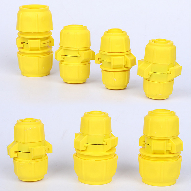 1PCS 1/2" 3/4" 1" Адаптер за маркуч за тръбни тръби Бърз конектор Свързване Ремонт Поливане на градина Измиване Завъртане на кола Връзка с катарама