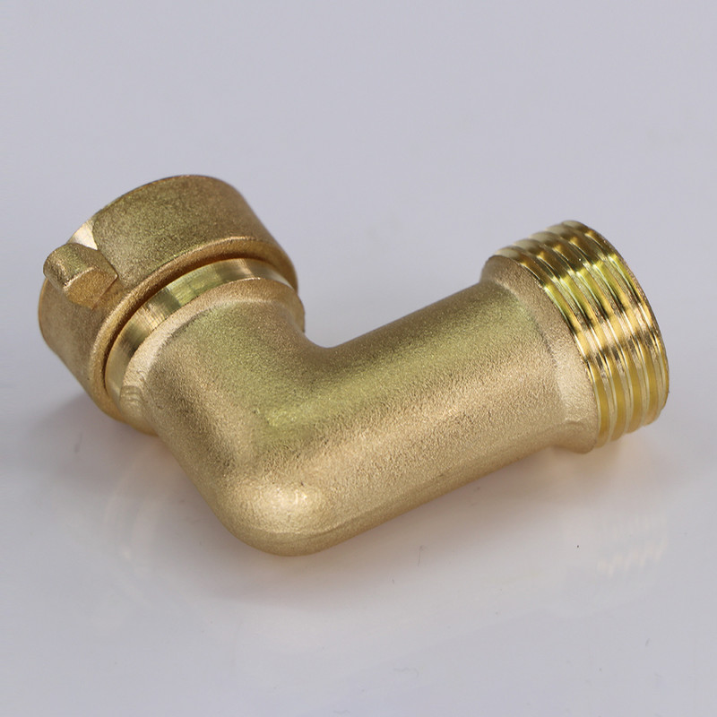 3/4" 90° месингов колянов маркуч Адаптер Медна тръба Поливане на градина Фитинги за напояване Свързване Ремонт Бърз конектор Съединителна връзка