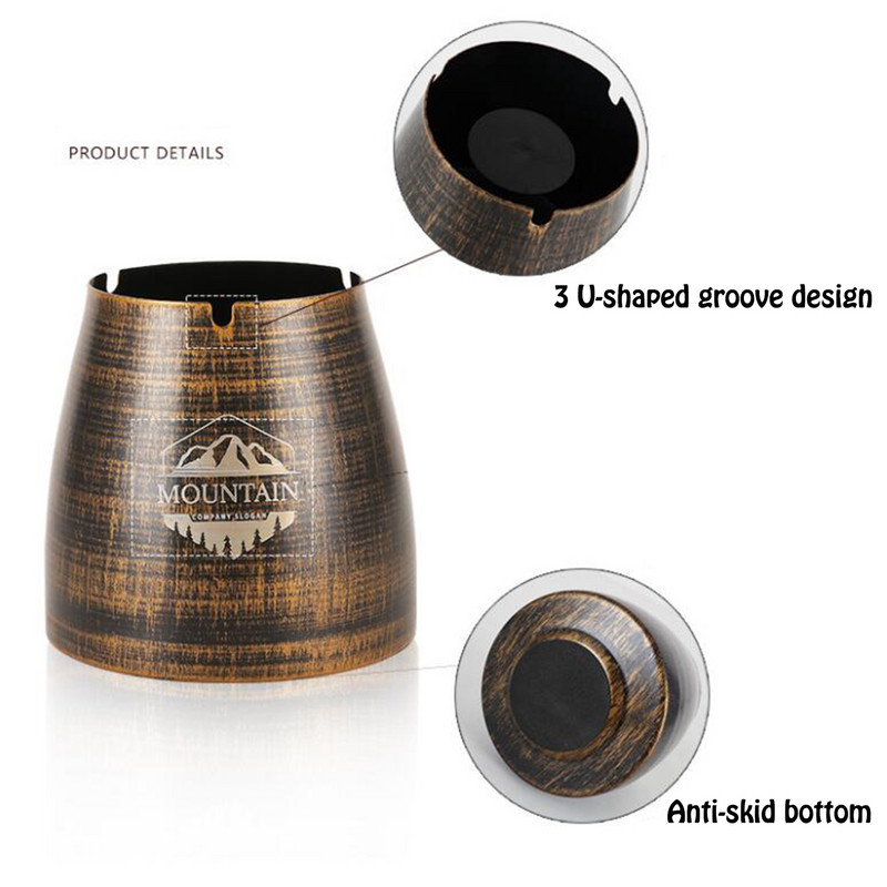 Креативен пепелник Ветроустойчив Бар Хотел Личност Интернет Кафе Тенденция Ресторант KTV Цигара Комплект за пушене Аксесоари