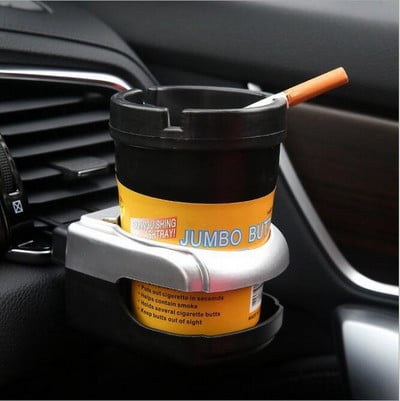 Τασάκι τσιγάρων αυτοκινήτου JUSES` SMOKESHOP Μεγάλης χωρητικότητας Διπλής στρώσης Δίσκος τέφρας πούρων Cenicero Cinzeiro מאפרה Αξεσουάρ καπνίσματος
