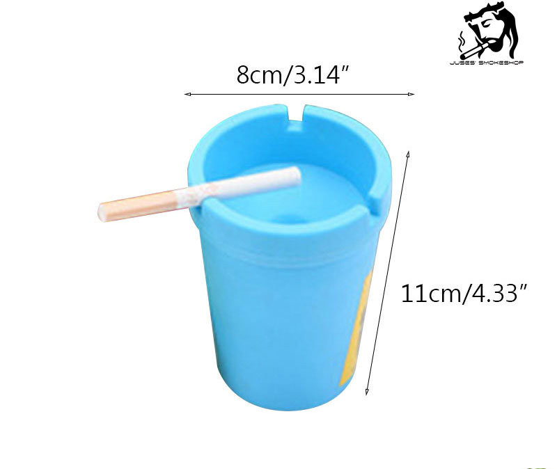 JUSES` SMOKESHOP Автомобилен пепелник за цигари Голям капацитет Двуслоен пепелник за пури Cenicero Cinzeiro מאפרה Аксесоари за пушене