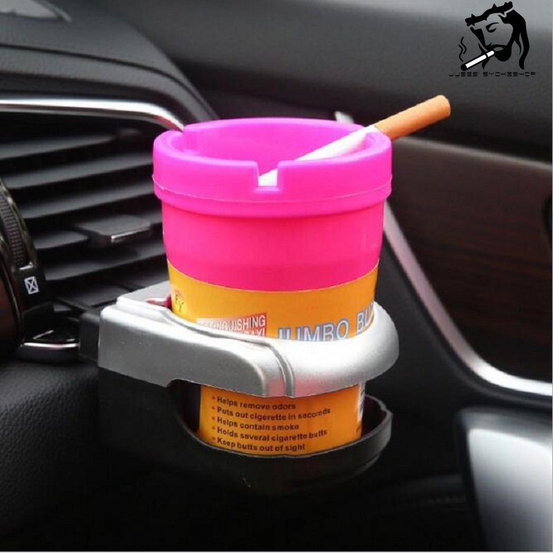 JUSES` SMOKESHOP Автомобилен пепелник за цигари Голям капацитет Двуслоен пепелник за пури Cenicero Cinzeiro מאפרה Аксесоари за пушене