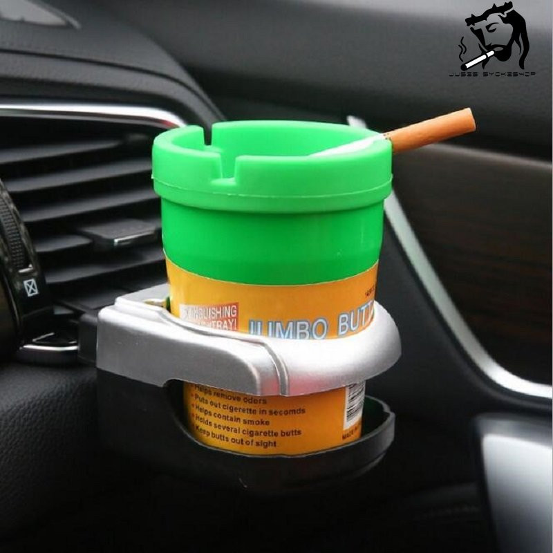 JUSES` SMOKESHOP Автомобилен пепелник за цигари Голям капацитет Двуслоен пепелник за пури Cenicero Cinzeiro מאפרה Аксесоари за пушене