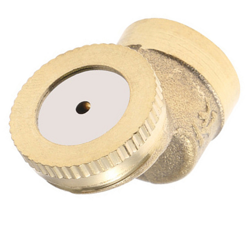 Месингова пулверизираща дюза с 1-4 отвора 1/2 инча (20 mm) външни 14 mm дюзи с вътрешна резба за промишлено напояване, охлаждане на покрива