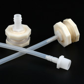 1 Állítsa be az ABS G1/2"-t 4-20 mm-es akváriumi akváriumi akvárium bemeneti és leeresztő tömlőhöz, Pagoda csatlakozó szerelvények tenger gyümölcsei medence víztartály adapterei