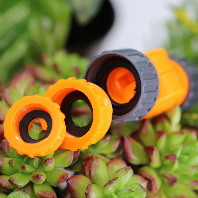 1/2`` 3/4`` 1`` женски 3-В-1 въртящ се конектор Градински бърз адаптер Въртящ се водопроводен кран Сплитер Напояване Селскостопанска връзка