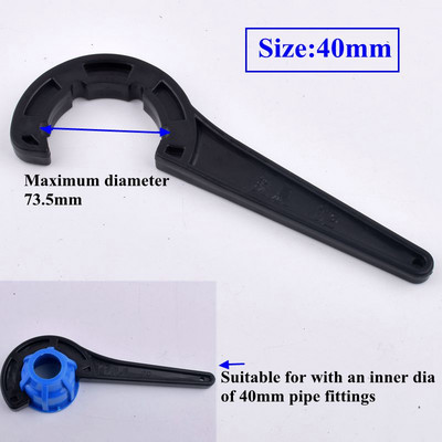 1/2 "-2" apa menet 20-63 mm-es PE gyorscsatlakozóhoz Mezőgazdaság Öntözés Öntözőrendszer Vízcső csatlakozás Kerti csőszerelvények