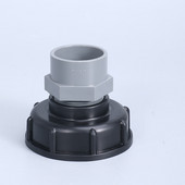 PVC cső öntözőszerelvények S60*6 Durva menet 1/2" 3/4" 1" víztartály csőcsatlakozó akvárium illesztőszerszámhoz