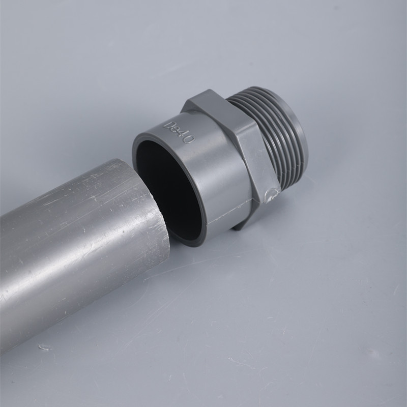 Badu.bg Фитинги за поливане на PVC тръби S60*6 Груба резба до 1/2" 3/4 ...