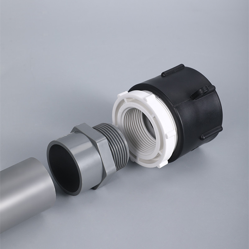 Фитинги за поливане на PVC тръби S60*6 Груба резба до 1/2" 3/4" 1" Съединител за тръба за резервоар за вода Инструмент за свързване на аквариум