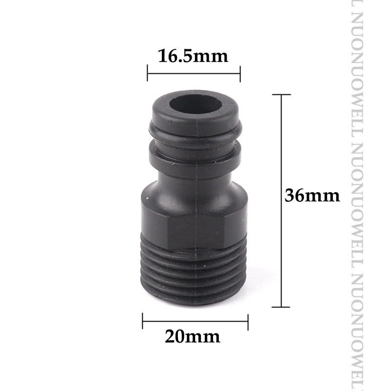 3 бр. Пластмасова резба Съединител за градински маркуч Градинска бърза връзка Съединител за кран Ремонт на конектор за кран за вода