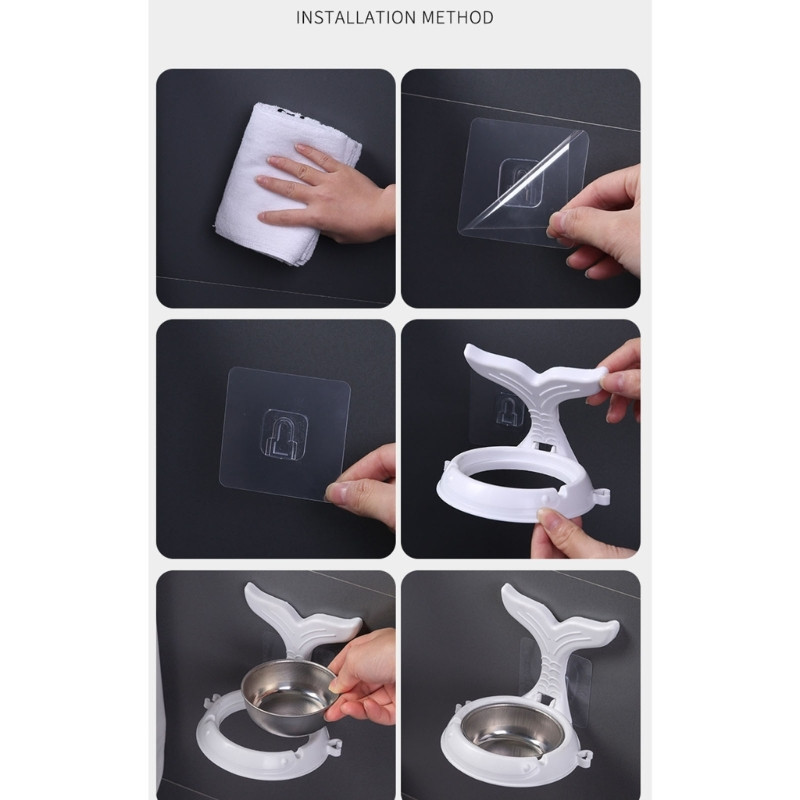 Стенен пепелник във формата на кит Тоалетна Аксесоар за инструмент за цигари Домашен офис