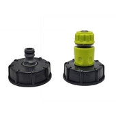 Garden Water Ball for IBC Container S60X6 Adapter Plant Water Βρύση με αρσενικό νήμα σύνδεσης σωλήνα