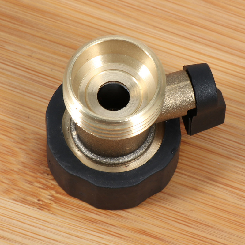 Тежък маркуч Водни части Съединител за спирателен вентил 3/4 Входяща резба Месингова градина