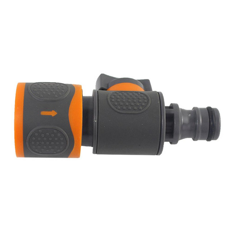 Тръбен маркуч с покритие Конектор за воден пистолет Фитинги за градински водопроводни конектори за градинарски вентил Единичен нипел с гумено покритие