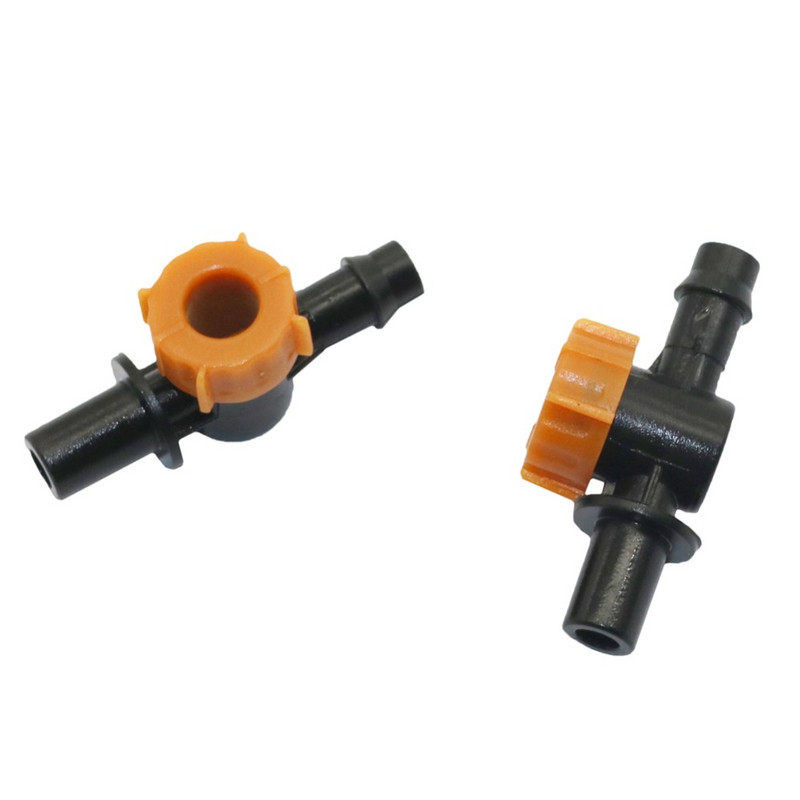 10 τεμ. Σύνδεση μίνι διακόπτη 4/7 λάστιχου ακροφύσιο ψεκασμού νερού Μικρό ακροφύσιο σύνδεσης σωλήνα άρδευσης Αξεσουάρ συστήματος άρδευσης