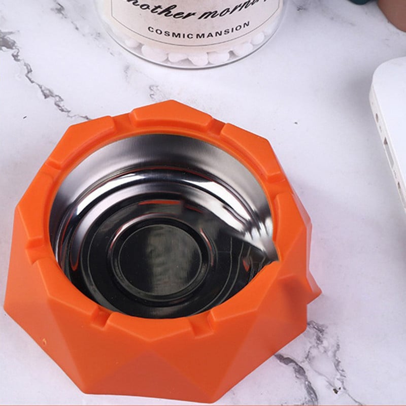 Διακοσμητικό Meijia Εύκολο στο καθάρισμα Αντιανεμικό στέμμα Τασάκι που δεν τρέχει στάχτη Πολλαπλή χρήση ενός αντικειμένου με κάλυψη Οικογένεια