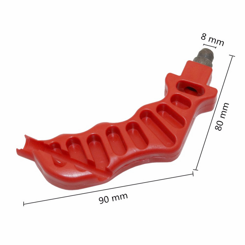 1 бр. обикновен перфоратор за червен маркуч с диаметър 8 мм градински маркуч Перфоратор Микро аксесоари за напояване Инструменти за пробиване на дупки
