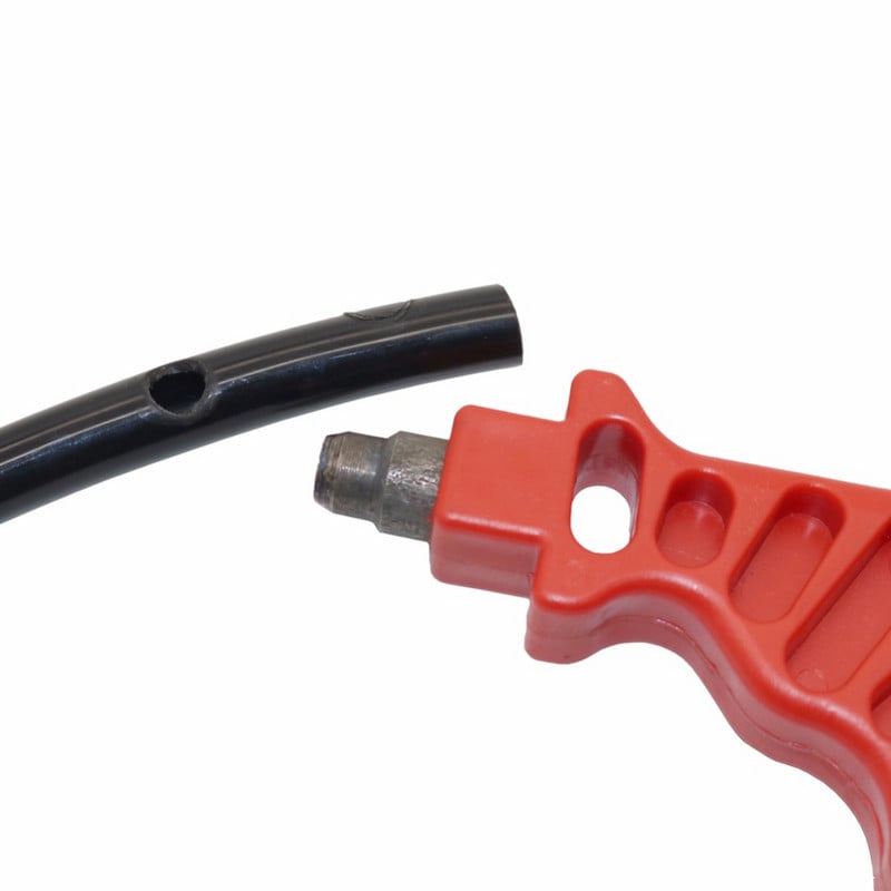 1 бр. обикновен перфоратор за червен маркуч с диаметър 8 мм градински маркуч Перфоратор Микро аксесоари за напояване Инструменти за пробиване на дупки