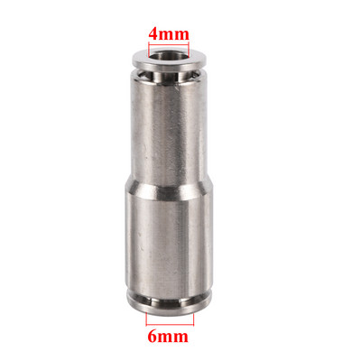 sárgaréz fém pneumatikus gyorscsatlakozó 4-6 6-8 6-10 8-10 8-12 10-12 mm nagynyomású levegőcső gyorscsatlakozó víztömlő csatlakozó