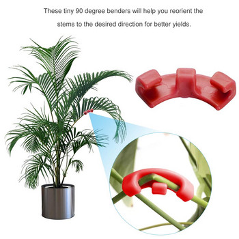 Plant Bender - 90 Degree Plant Benders Clips - Branches Bender Bending Clips - Control The Growth of Plants Branches Bender Clam