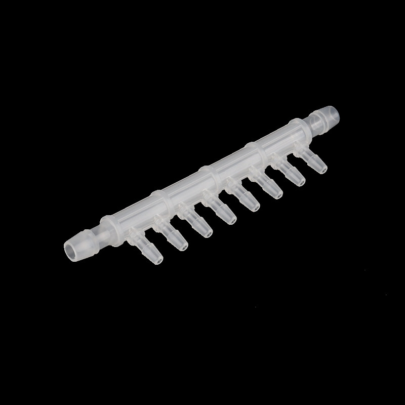 5 бр. 8*4 мм десетпосочни съединители Маркуч за въздушна помпа Фитинги за аквариум Съединения за аквариум Висококачествени PP адаптери за пагоди