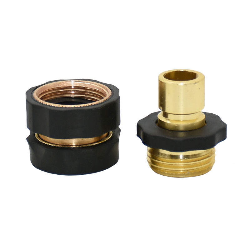 Θηλυκό 3/4 έως 3/4 αρσενικό ορείχαλκο Γρήγορη υποδοχή Βρύση κήπου Αφαιρούμενη με σπείρωμα Εξαρτήματα άρδευσης σταγόνων 1 τεμ.