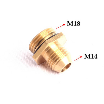 4 τμχ M14-M18 Brass Quick Connector Αντάπτορας αρσενικού νήματος Εφαρμογή βρύσης κήπου
