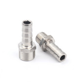 1/4" 3/8" 1/2" menet 8mm 10mm rozsdamentes acél pagoda csatlakozó öntözővíz tömlő csatlakozó gáz lágycsöves adapterek
