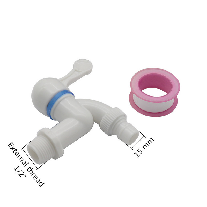 1/2' 3/4' външна резба Кран за вода 15 мм Диаметър на изхода Уплътнителна лента Кран за вода Превключвател за управление на водата за напояване на градината