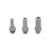 Műanyag-acél 1/8" menetes egyenes csatlakozó akváriumi légszivattyú csatlakozó akvárium csőcsatlakozó mezőgazdasági szerszámok cső 3 db