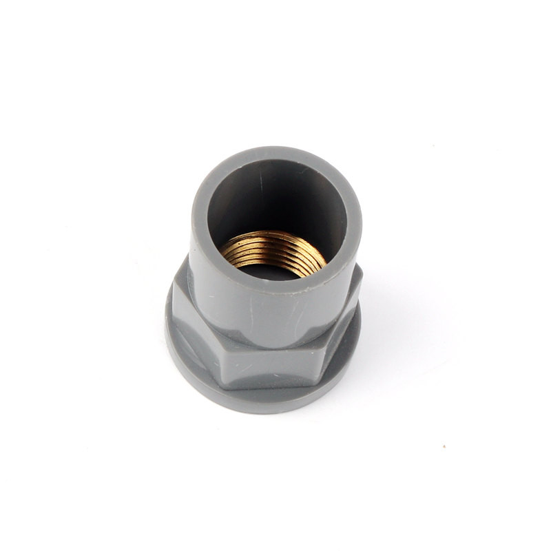 1 бр. 20*1/2"25*1/2"25*3/4"32*3/4"32*1" Намален прав PVC конектор Cooper вътрешна резба Сиви тръбни фитинги Градинско напояване