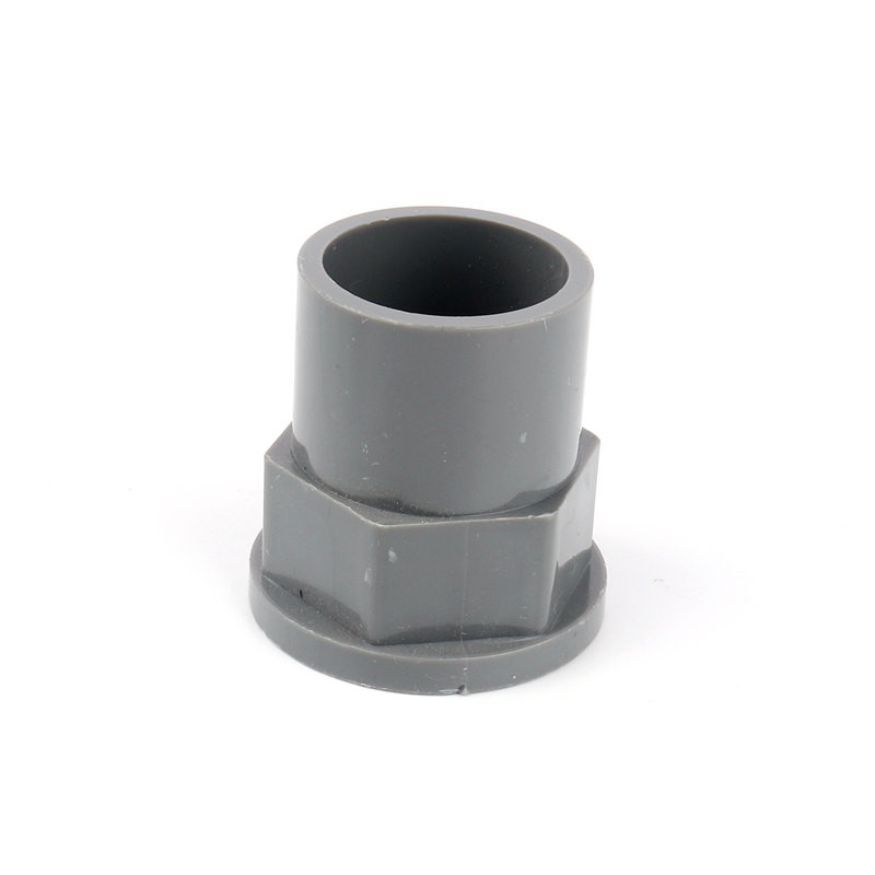 1 бр. 20*1/2"25*1/2"25*3/4"32*3/4"32*1" Намален прав PVC конектор Cooper вътрешна резба Сиви тръбни фитинги Градинско напояване