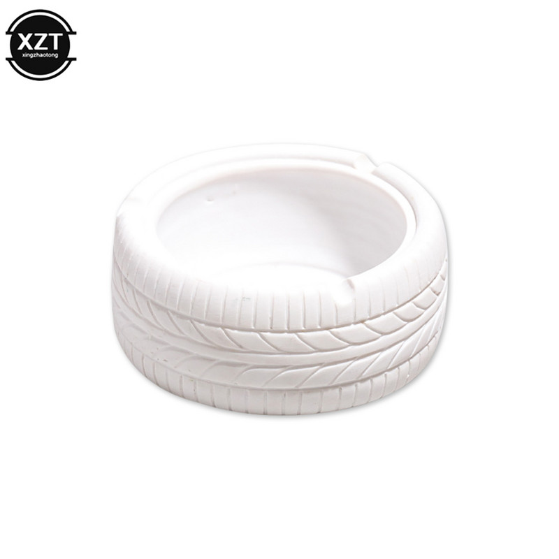 Ретро форма на гума Пепелник Държач за пепелник Пепелник от смола Пепелник за пушене на цигари за всекидневна Поставка за цигари против изгаряне