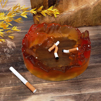 Τασάκι σιλικόνης καλούπι σιλικόνης τσιγάρα Τασάκι τσιγάρων πολλαπλών χρήσεων Ash Keeper Επιτραπέζιος δίσκος στάχτης καπνίσματος για καπνιστές