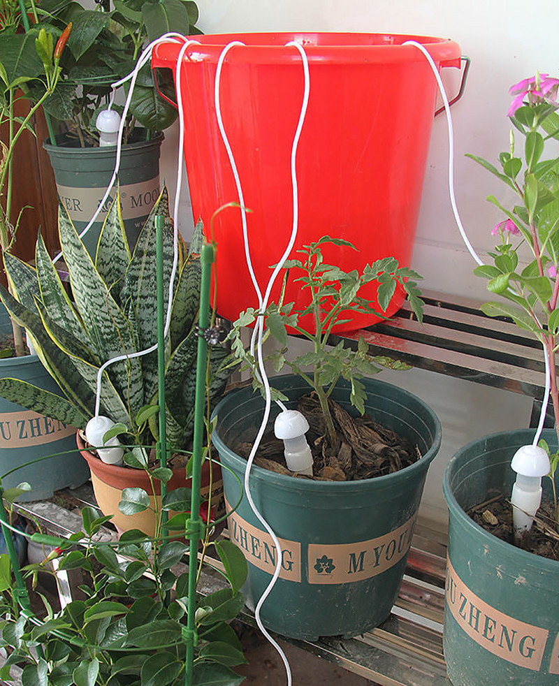 1 бр. 2 бр. Керамичен шип за самонапояване Автоматично капково напояване на растения Воден стълб Саксия Корен на цвете Устройство за дълбоко капково поливане