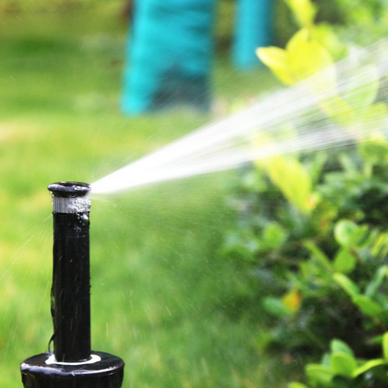 Изскачащи спринклери Резервни разпръскващи дюзи Градина Парк Ферма Тревна морава 0~360° Регулируем ъгъл Поливане Охлаждаща дюза 5 бр.