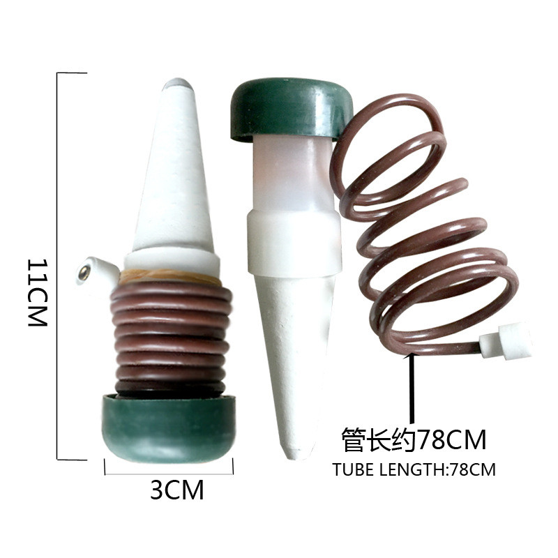 2бр. Автоматична поилка за растения Градински конус Поливни шипове Външно стайно растение Цвете Самополивна напоителна саксия Поливане
