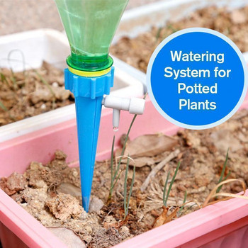 Κιτ αυτοποτίσματος Αυτόματο σύστημα στάγδην άρδευσης Συσκευή ακίδων με σταγονόμετρο με διακόπτη ελέγχου αργής απελευθέρωσης Εργαλείο νερού φυτού κήπου