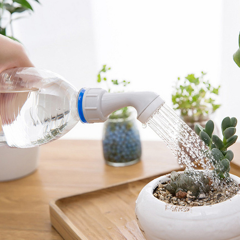 2 бр. Дюза за градинска пръскачка за напояване за бутилка Пластмасова спринклерна напоителна душ глава Вътрешни поливачи Градински инструмент