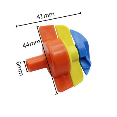 ID 6mm Rotating Micro-sprinkler 360-Degree Spray Nozzle Greenhouse Agriculture Hanging Irrigation Αυτόματο ακροφύσιο ποτίσματος 10Pc