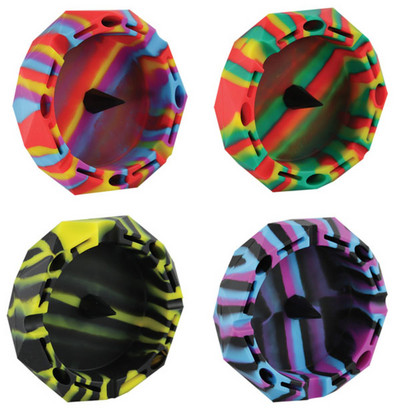 Διαμαντένιο Τασάκι Σιλικόνης Πολύχρωμο | 5" | Τα χρώματα ποικίλλουν