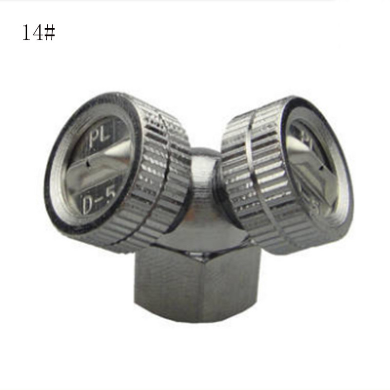 M14x1,5 ezüst mezőgazdasági permetező fúvóka csatlakozó menet kerti vízpermetező öntöző szórófej