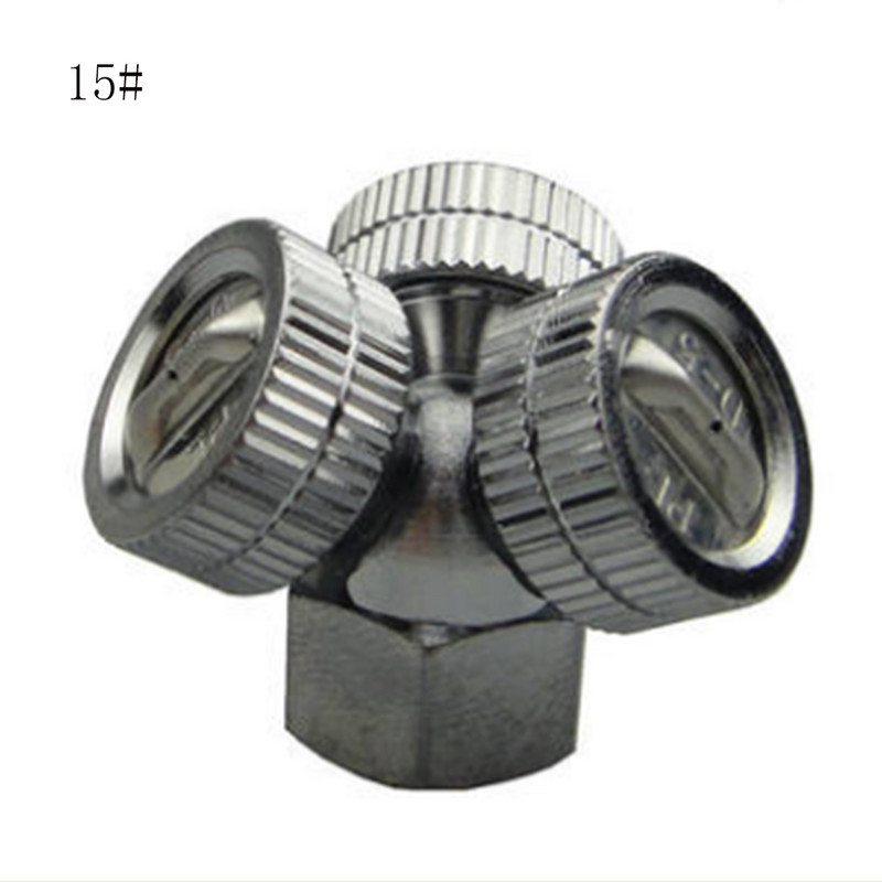 M14x1,5 ezüst mezőgazdasági permetező fúvóka csatlakozó menet kerti vízpermetező öntöző szórófej