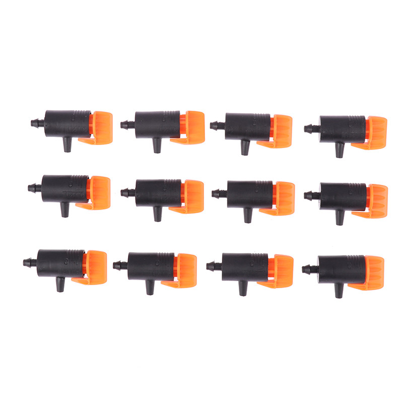 10 db mikro csepegtető öntözőrendszer kerti növények öntözőrendszere, állítható csepegtető nyomás kompenzált csepegtetőszerszám