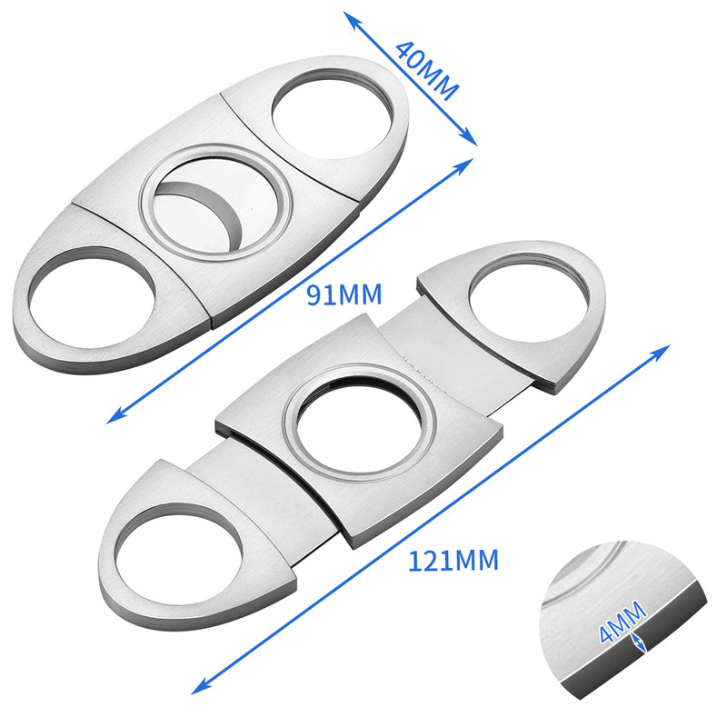 Резачка за пури GALINER Puro New Luxury Charuto Clipper Резачка за пури Гилотина с подаръчна кутия Аксесоари Ножици за пури